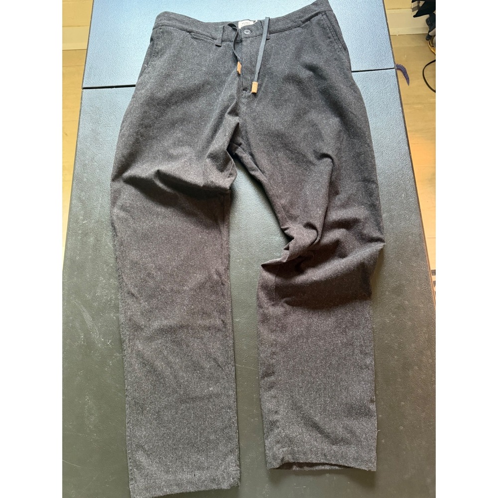 Flint and Tinder 365 Brushed Trousers Charcoal Grey Mens 34 Stretch Chino Pants